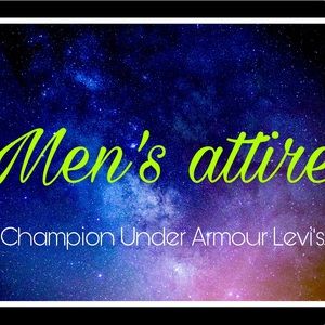 The mans corner of the closet